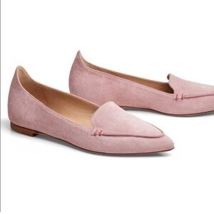 M. Gemi Pink Suede Flats